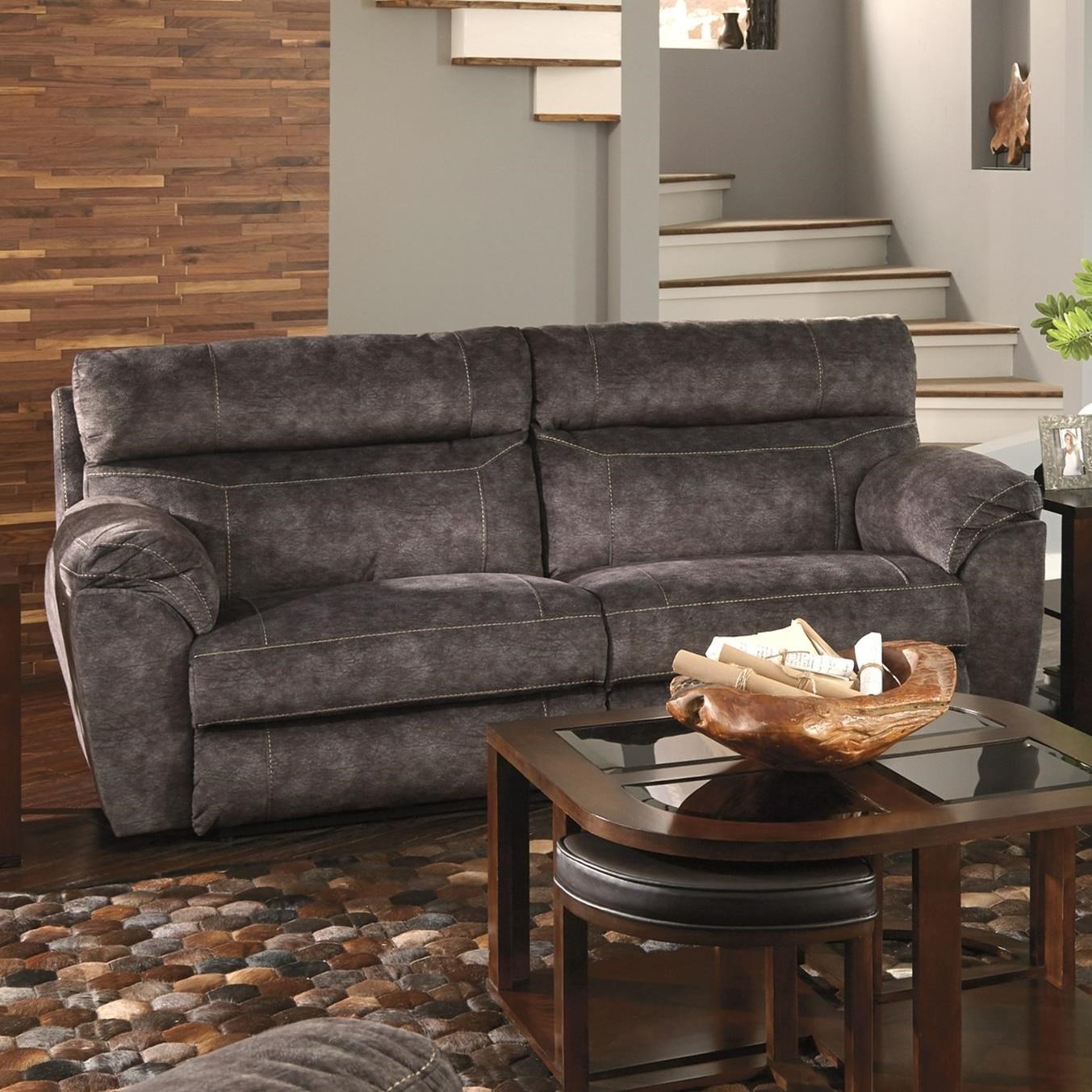 Catnapper messina power reclining sofa with power headrests & power lumbar discount